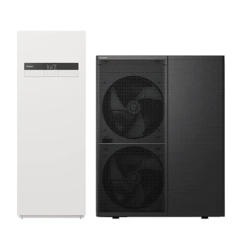 Õhk-vesi soojuspump Panasonic Aquarea Monoblock M-gen T-Cap 12 kW 3F (R290)