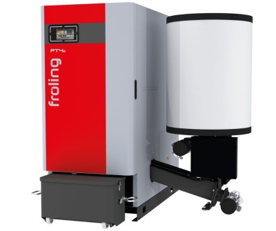 Pelletikatel PT4e 170 kW vaakumtäitega Fröling